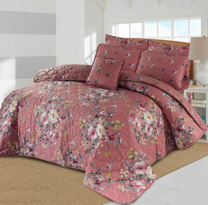 Enchanted Blossom Comforter Set – 7 PCS