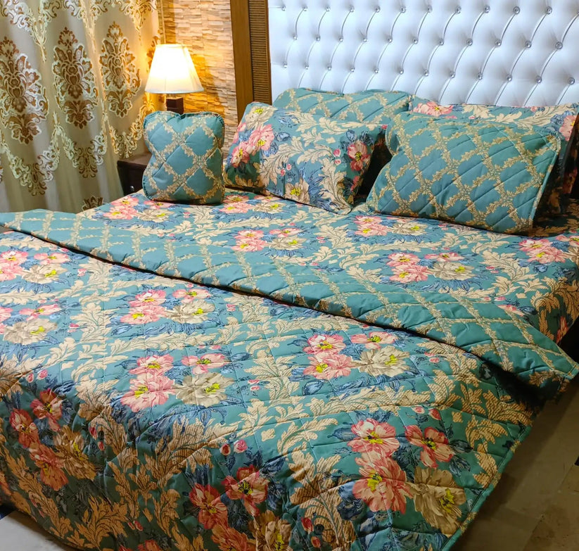 Petal Dream Comforter Set – 7 PCS