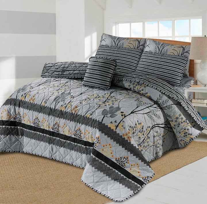 Charcoal Serenity Comfort Set – 7 PCS