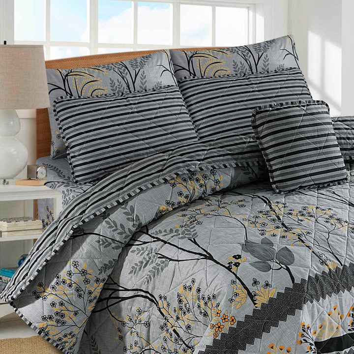 Charcoal Serenity Comfort Set – 7 PCS