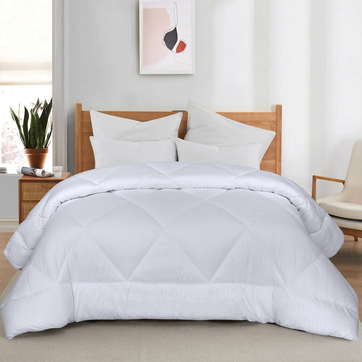 Soft Embrace Comforter Set - Pearl White